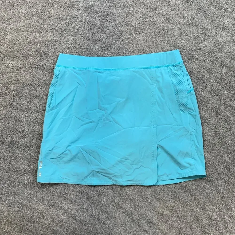 RLX Ralph Lauren Skort Womens M Medium Water Performance Golf Pull On Stretch